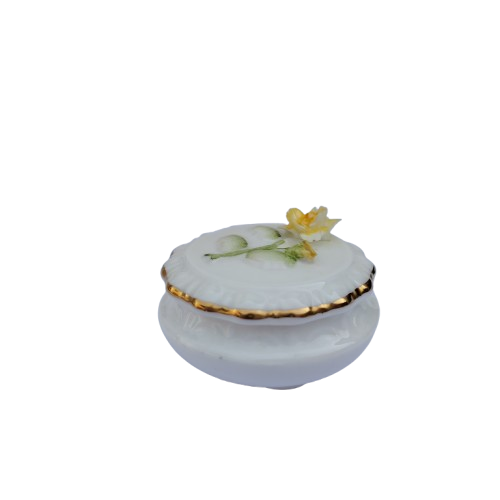 Aynsley Porcelain lidded trinket box