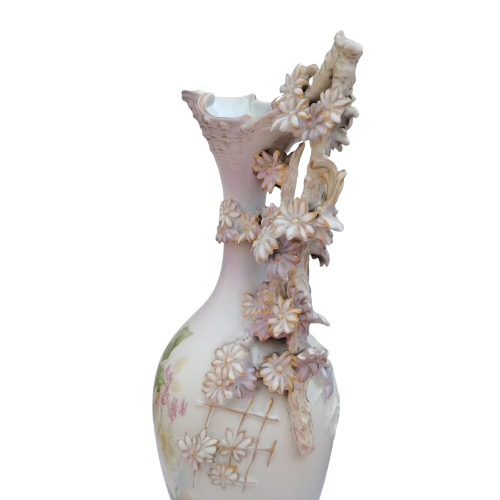 Old Tall decorative ewer jug pitcher Vase