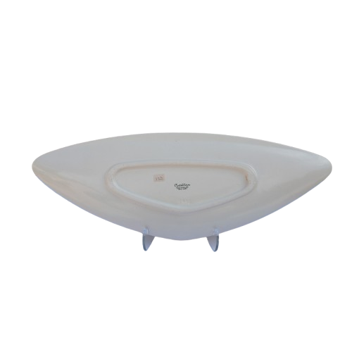 Carlton Ware Large triform sandwich plate tropical fruit