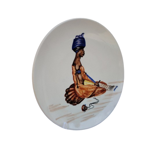 Drostdy Ware South African pottery plate