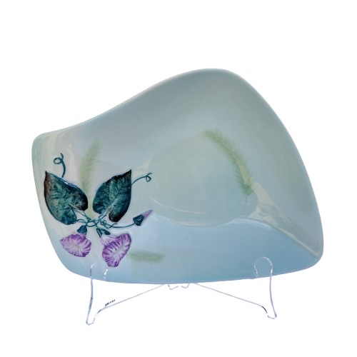 Carlton Ware Green Magnolia serving dish