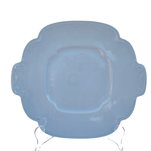 Johnson Brothers Greydawn Pattern Grey-Blue Cale Plate