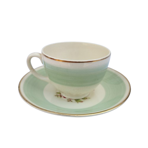 Bristol Porcelain Duo Cup and Saucer