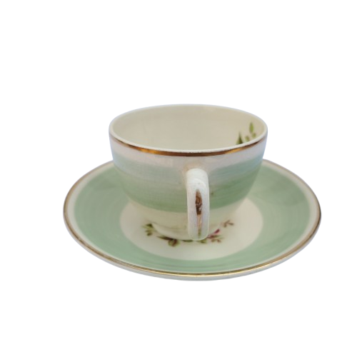 Bristol Porcelain Duo Cup and Saucer