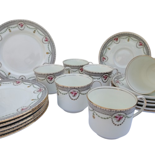 Antique Fine Bone China Aynsley Tea Set England.