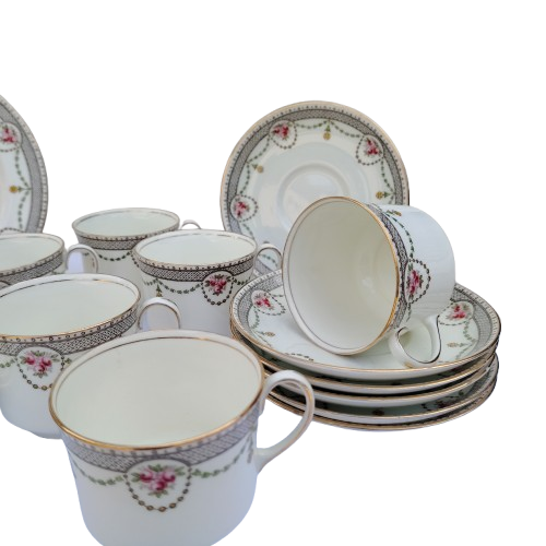 Antique Fine Bone China Aynsley Tea Set England.