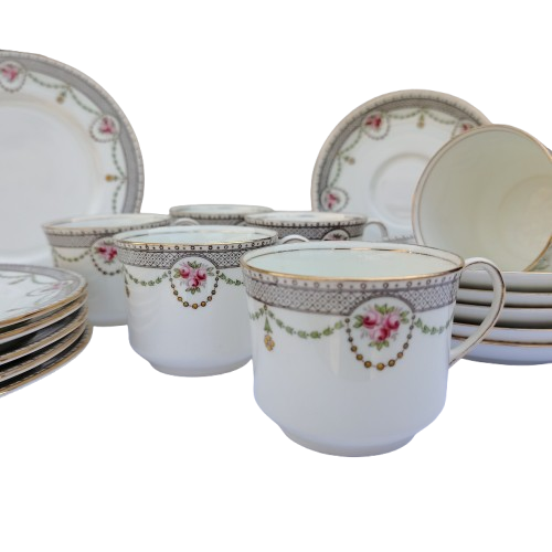 Antique Fine Bone China Aynsley Tea Set England.