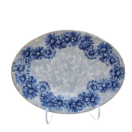 Antique Royal Worcester Vitreous Serving Platter Circa 1891