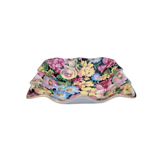 James Kent Square Florita Chintz Dish