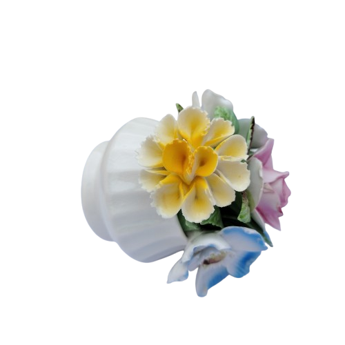 Royal Stratford Bone China Floral Pot of Flowers