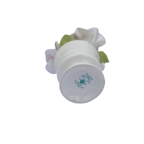 Crown Staffordshire Bone China Floral Pot of Flowers