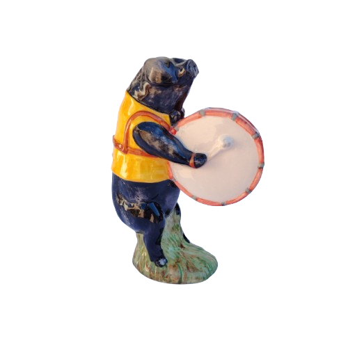 Beswick Pig Prom Michael the Drummer Figurine Model PP6
