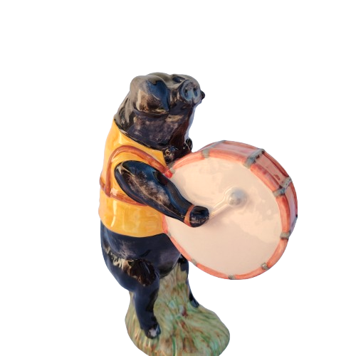 Beswick Pig Prom Michael the Drummer Figurine Model PP6