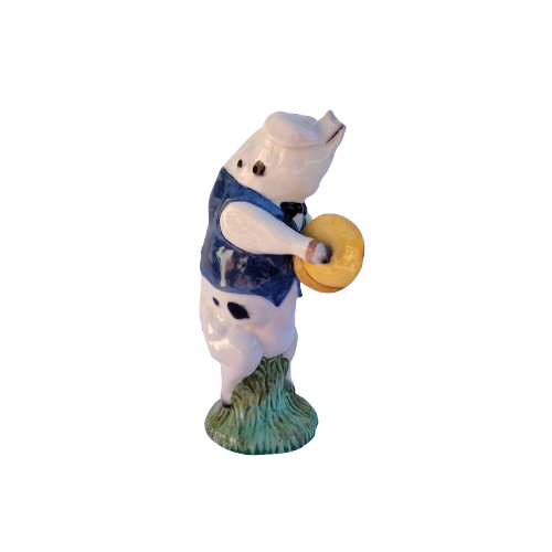 Beswick Pig Prom Andrew the Cymbal Player Figurine Model PP4