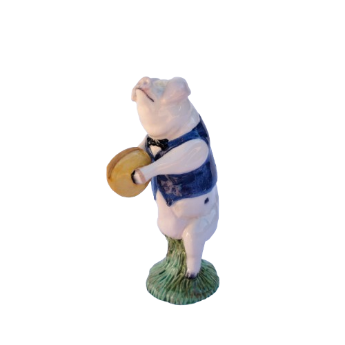 Beswick Pig Prom Andrew the Cymbal Player Figurine Model PP4
