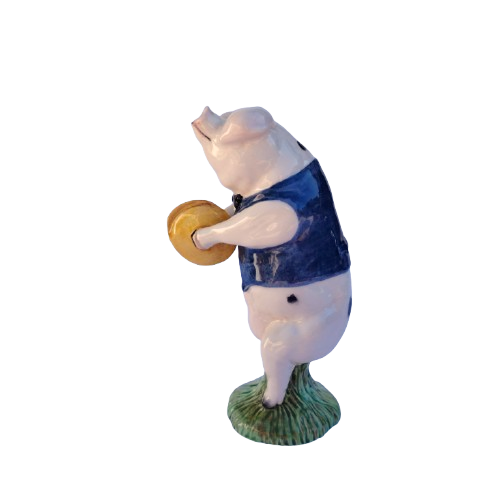 Beswick Pig Prom Andrew the Cymbal Player Figurine Model PP4