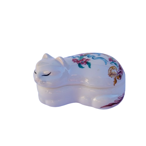 Elizabeth Arden Palais de Versailles Lidded Cat Dish