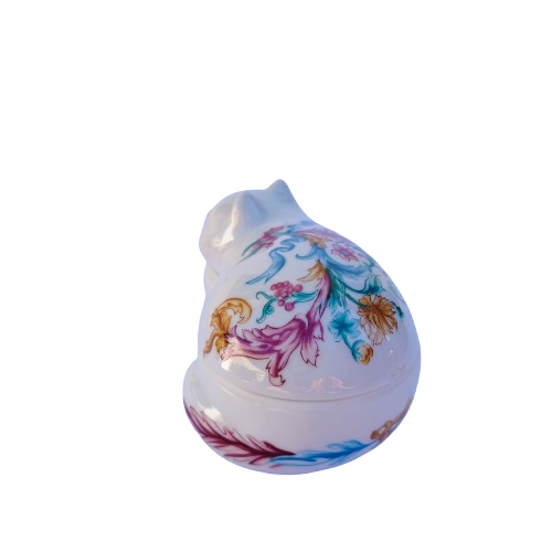 Elizabeth Arden Palais de Versailles Lidded Cat Dish