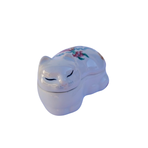 Elizabeth Arden Palais de Versailles Lidded Cat Dish