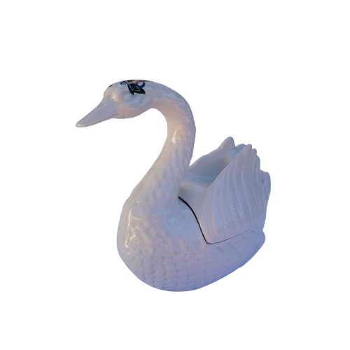Elizabeth Arden Byzantium Collection Lidded Gold-Crested Swan