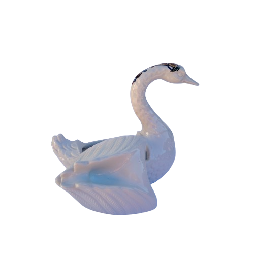 Elizabeth Arden Byzantium Collection Lidded Gold-Crested Swan