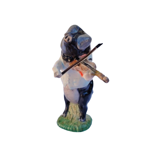 Beswick Pig Prom Daniel the Violin Player Figurine Model PP5