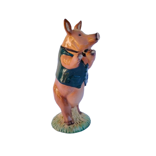 Beswick Pig Prom David The Flute Player Figurine Model PP3