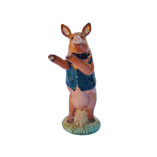 Beswick Pig Prom David The Flute Player Figurine Model PP3