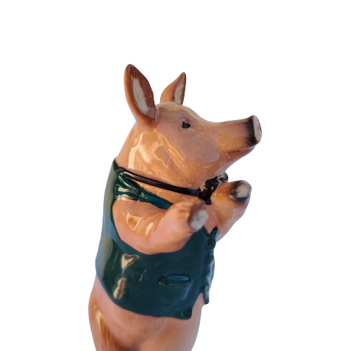 Beswick Pig Prom David The Flute Player Figurine Model PP3