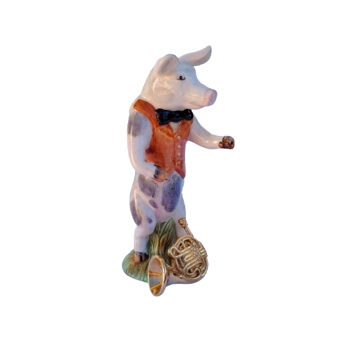 Beswick Pig Prom Richard the Saxophone Player Figurine Model PP8