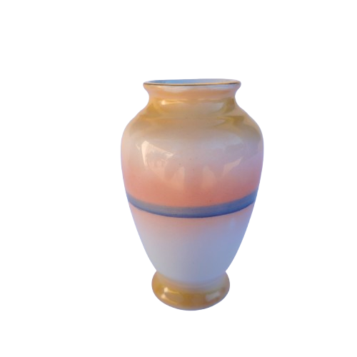 Noritake Two Handled Japanese Porcelain Hand-Painted Vase