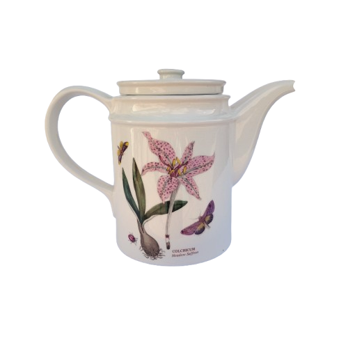 Portmeirion Botanic Garden Crocus Snowdrop and Saffron Tea Pot
