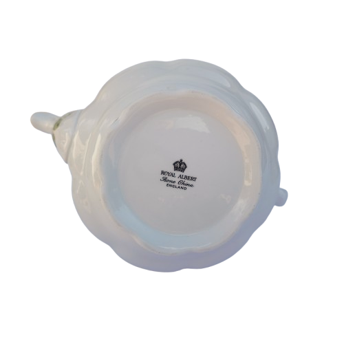 Royal Albert Primrose Vintage Teapot Bone China