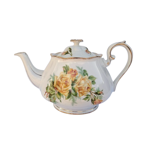 Royal Albert Tea Rose Vintage Teapot Bone China