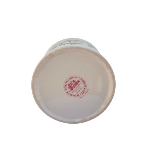 Portmeirion Summer Strawberries Covered Sugar Bowl