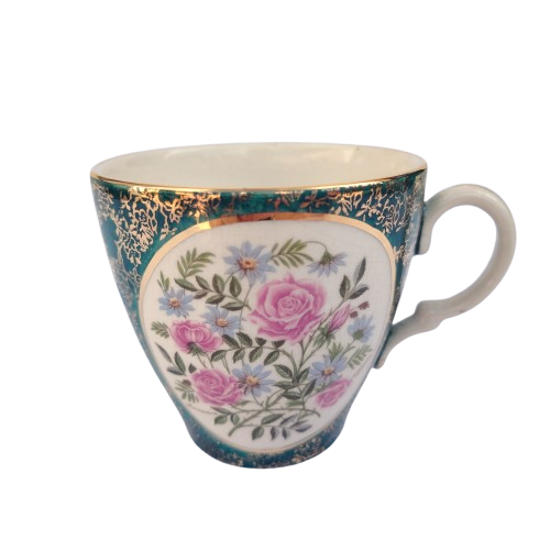 Sandland Ware Summertime Green and Gold Duo