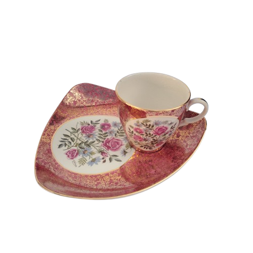 Sandland Ware Summertime Pink and Gold Duo