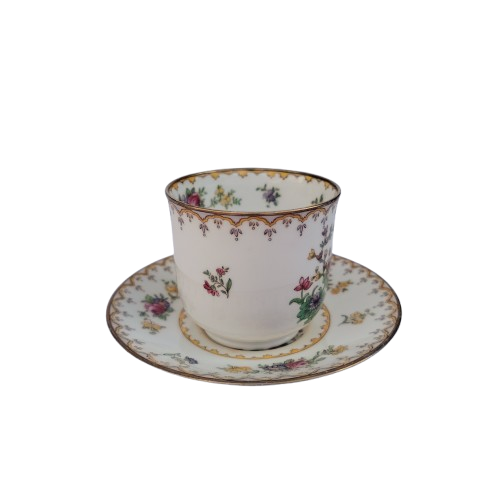 Antique Copeland Spode's Peplow demitasse cup and saucer Harrods