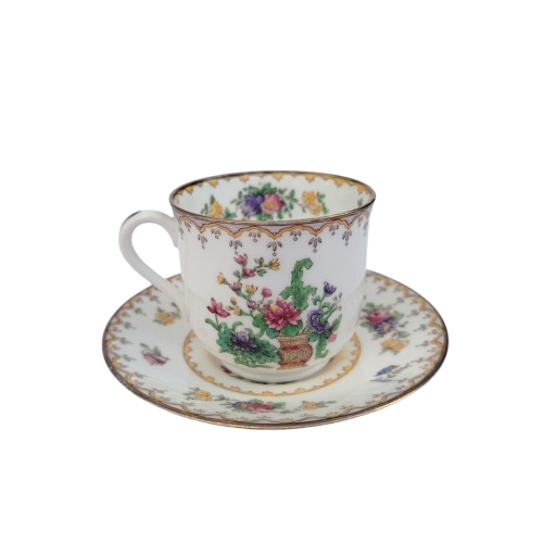 Antique Copeland Spode's Peplow demitasse cup and saucer Harrods