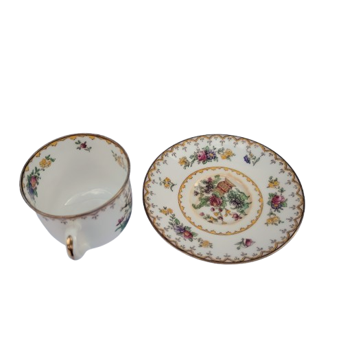 Antique Copeland Spode's Peplow demitasse cup and saucer Harrods