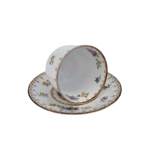 Antique Copeland Spode's Peplow demitasse cup and saucer Harrods