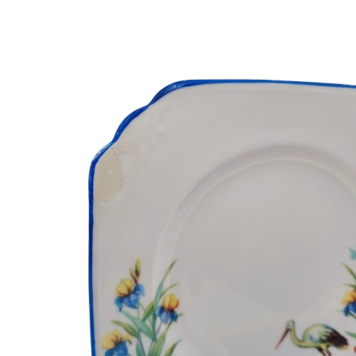 Foley Fine Bone China Blue Water Bird Trio