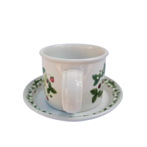Portmeirion Summer Strawberries Cup and Saucer