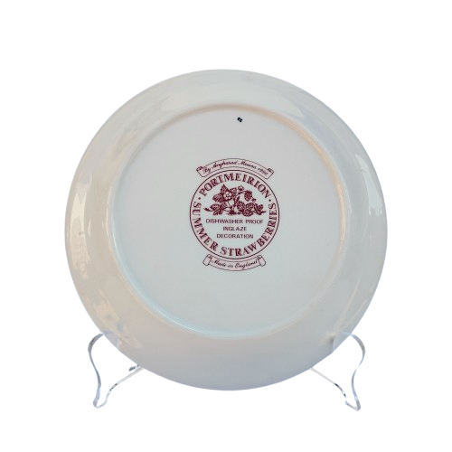 Portmeirion Summer Strawberries Entree Plate