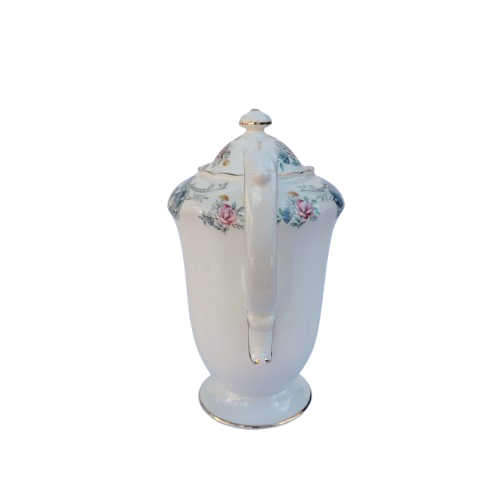 Paragon China Dubarry Pattern Coffee Tea Pot