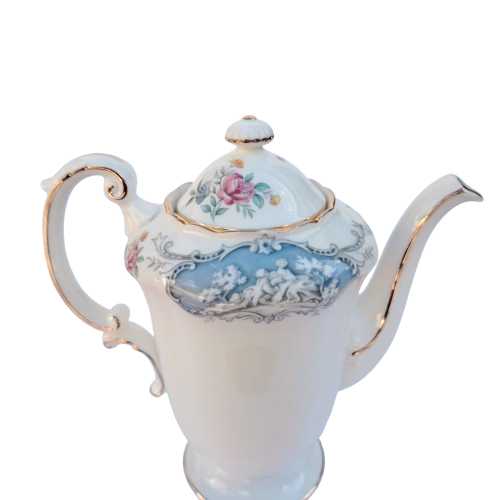 Paragon China Dubarry Pattern Coffee Tea Pot