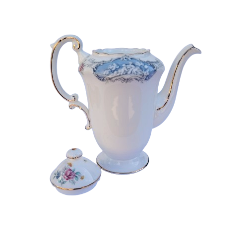 Paragon China Dubarry Pattern Coffee Tea Pot