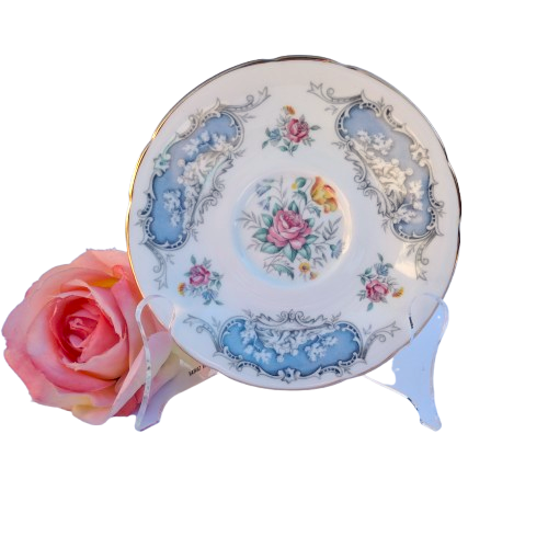 Paragon China Dubarry Pattern Demitasse Saucer