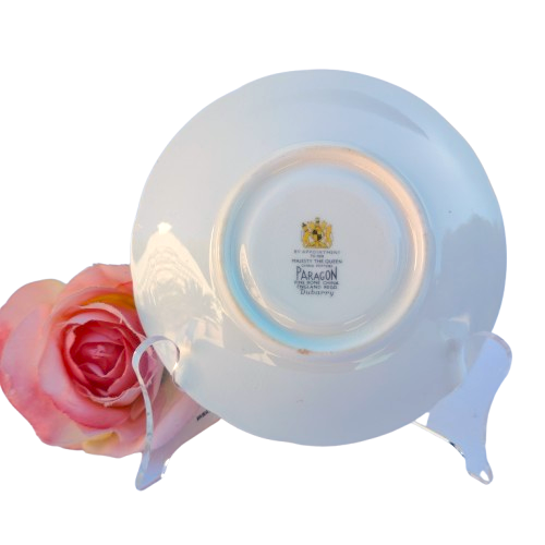 Paragon China Dubarry Pattern Demitasse Saucer