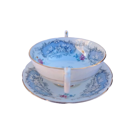Paragon Dubarry Soup Coupe and Saucer
